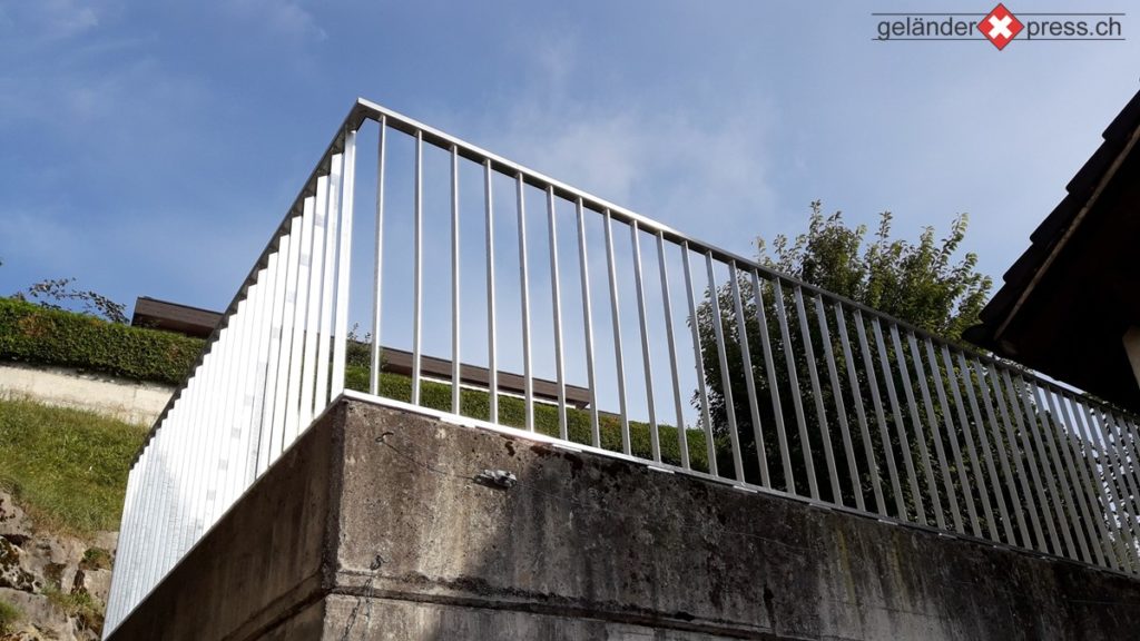 Variante U Handlauf- Boden innen – geländerXpress.ch
