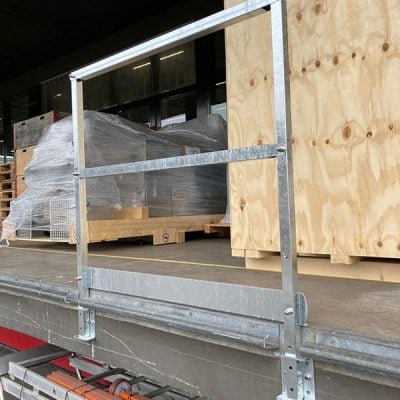 Industriegeländer Steckgeländer